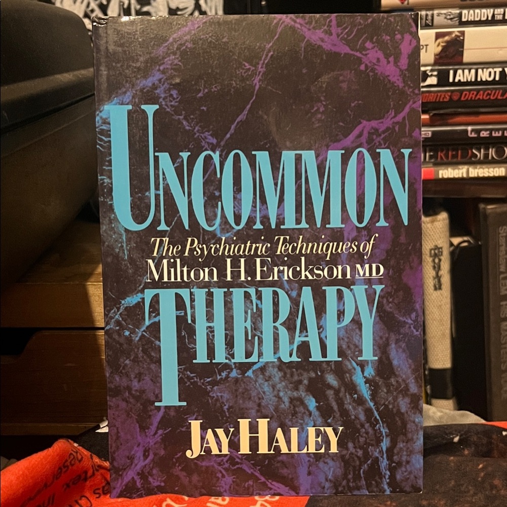 Uncommon Therapy Book by Jay Haley